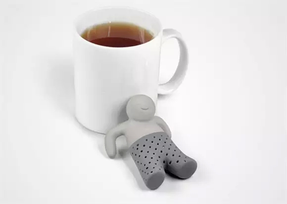 茶包先(xiān)生矽膠(jiāo)濾茶器