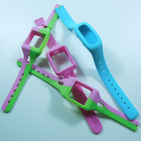 兒童手表帶,電話（huà）手表帶,雙色矽膠表帶