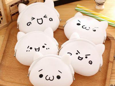 開(kāi)心君矽(guī)膠錢袋 開心君(jun1)矽膠錢袋