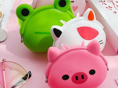 動物矽膠錢袋 動物矽(guī)膠錢袋