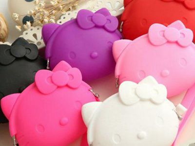 HelloKitty矽膠零錢包 HelloKitty矽(guī)膠(jiāo)零錢包