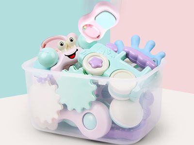 嬰幼兒矽（guī）膠玩具大禮包