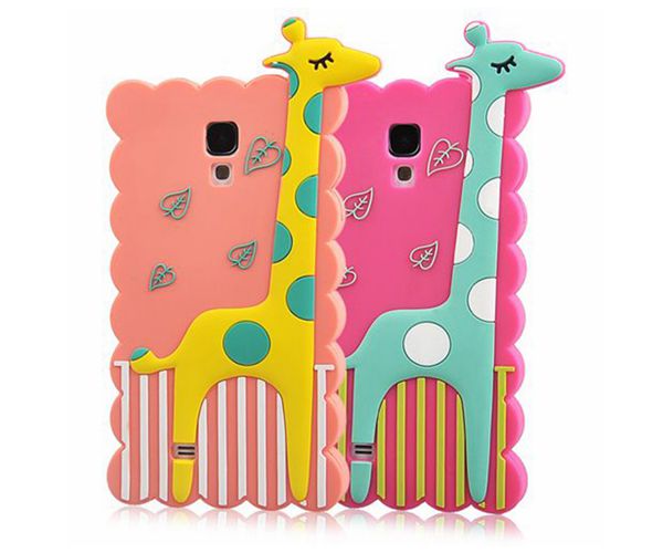 女款手機殼,長頸鹿手機套（tào）,矽膠手機套