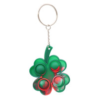 鑰匙扣,矽膠掛飾,矽（guī）膠泡泡解壓扣