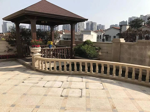 大理石工程案例—房（fáng）屋圍欄